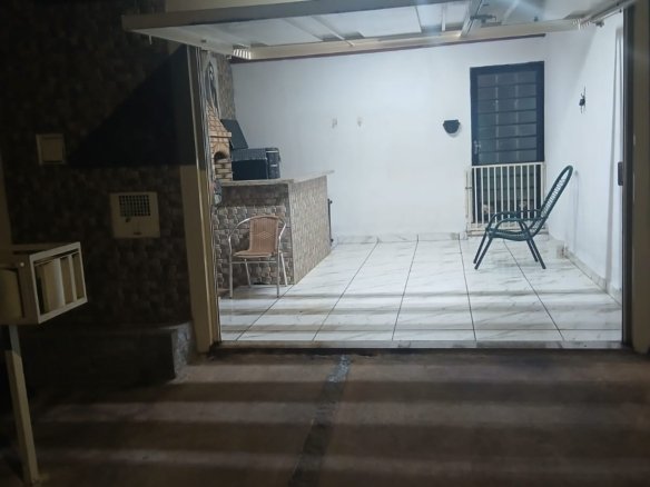 Área de churrasco. Casa Planalto Verde em Ribeirão Preto